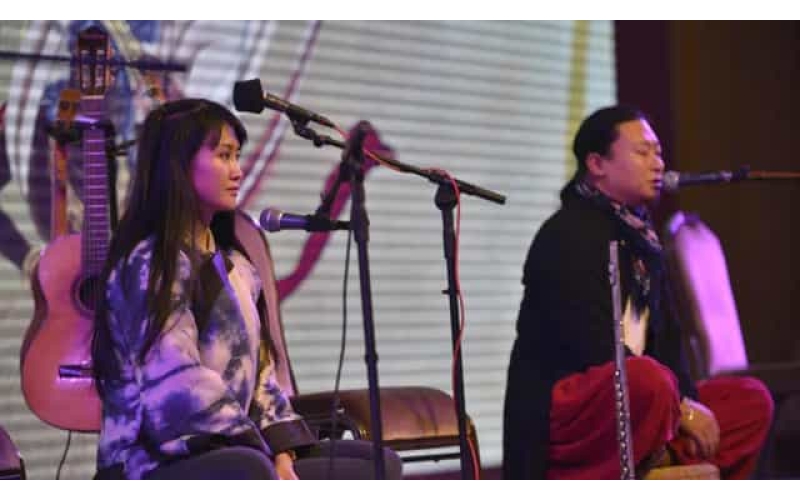 敦煌2021一路向西新年音樂會在敦煌山莊舉辦